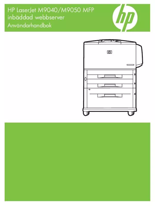 Mode d'emploi HP LASERJET M9040/ M9050 MFP