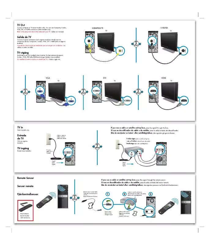 Mode d'emploi HP PAVILION ELITE M9300