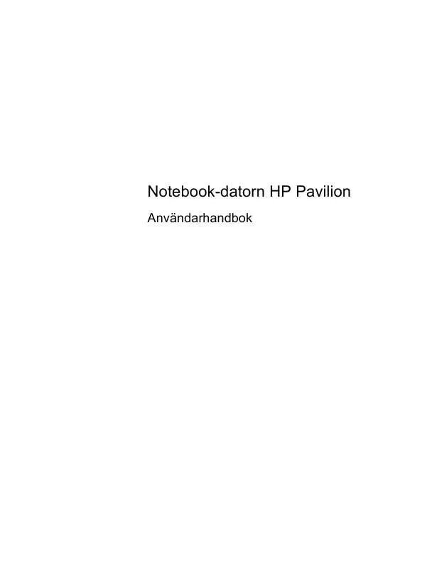 Mode d'emploi HP PAVILION DM4-1050EA