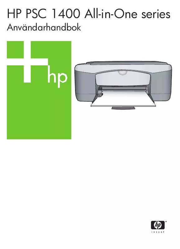 Mode d'emploi HP PSC 1400 ALL-IN-ONE