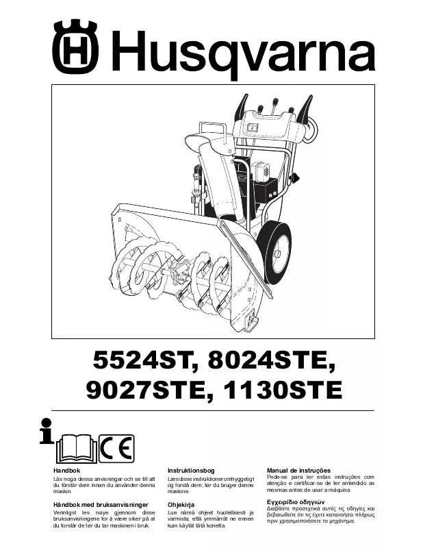 Mode d'emploi HUSQVARNA 1130 STE