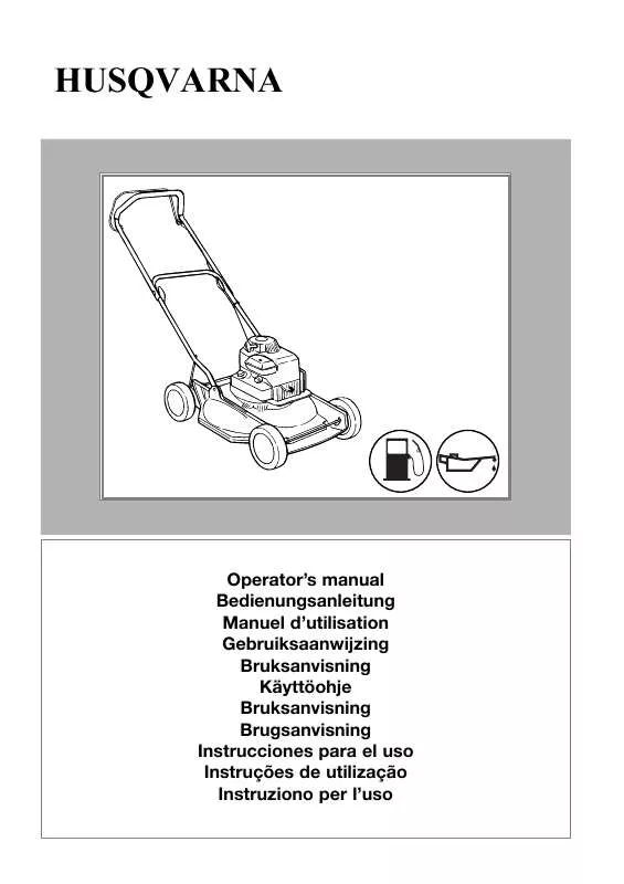 Mode d'emploi HUSQVARNA 246 BIO