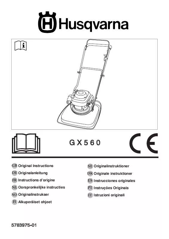 Mode d'emploi HUSQVARNA 964000601