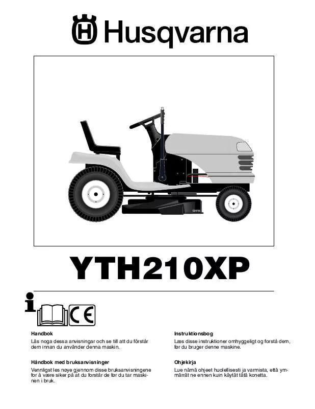 Mode d'emploi HUSQVARNA HEYTH 210KC