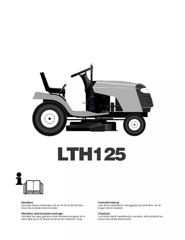 Mode d'emploi HUSQVARNA LTH125