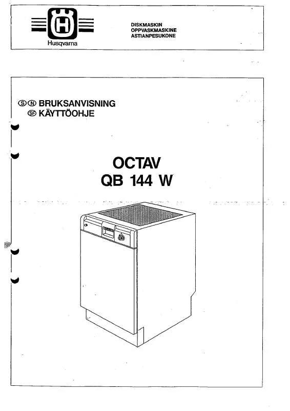 Mode d'emploi HUSQVARNA QB144W