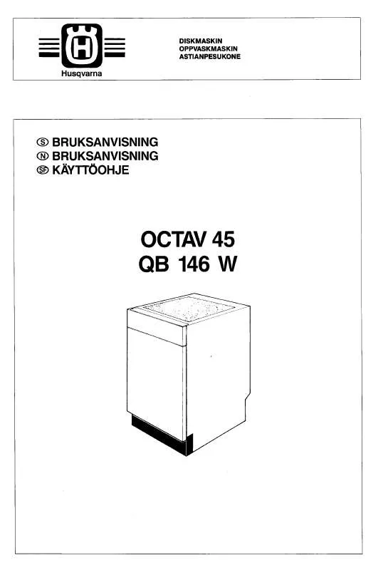 Mode d'emploi HUSQVARNA QB146W