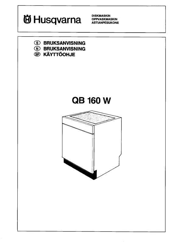 Mode d'emploi HUSQVARNA QB160W