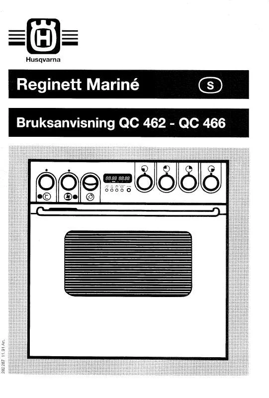 Mode d'emploi HUSQVARNA QC462