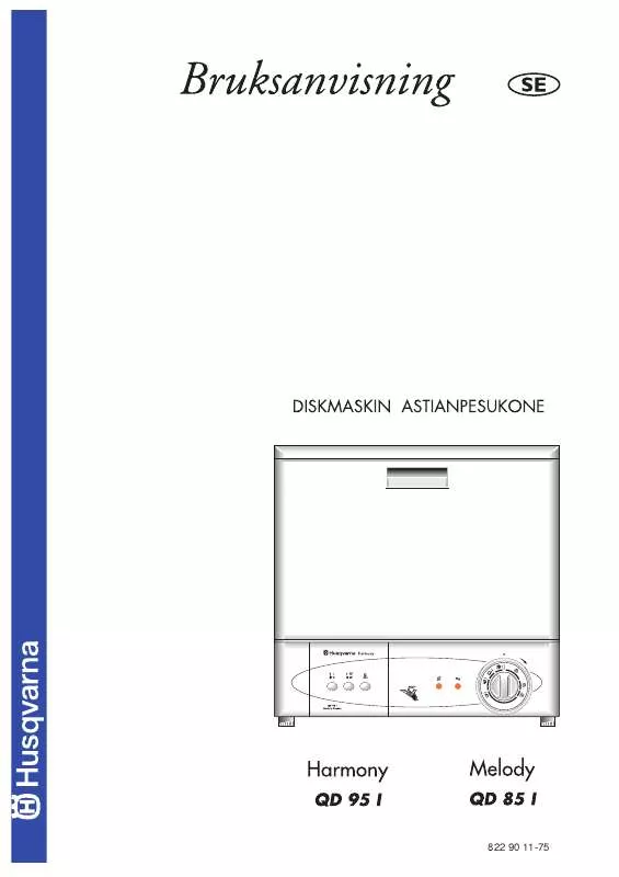 Mode d'emploi HUSQVARNA QD95I