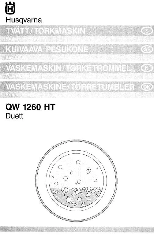 Mode d'emploi HUSQVARNA QW1260HT