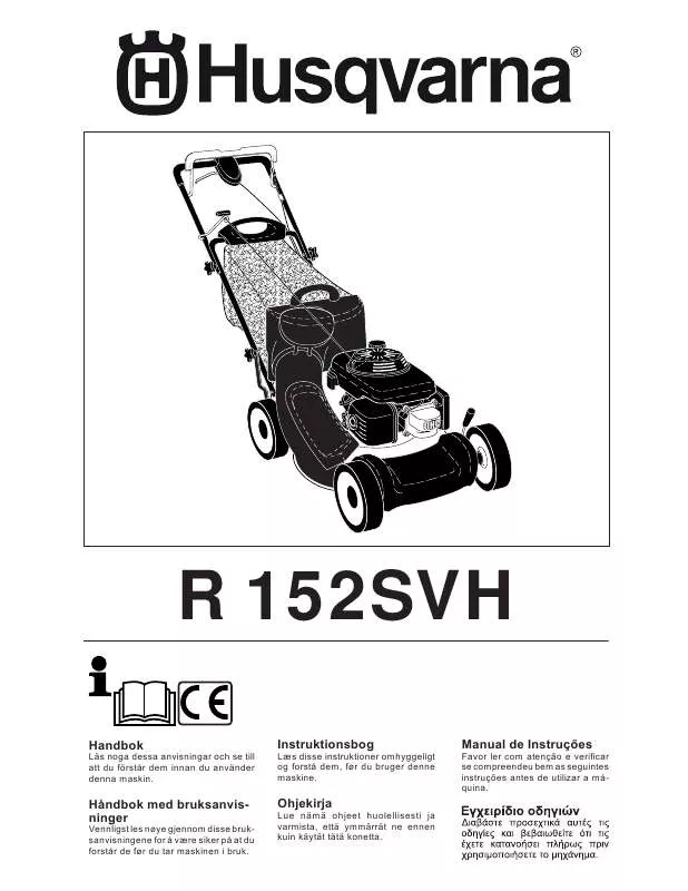 Mode d'emploi HUSQVARNA R152SVH