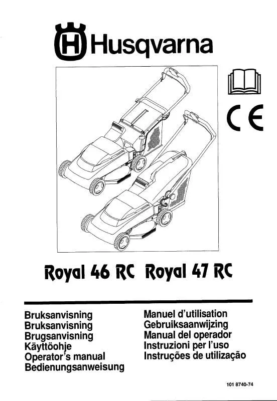 Mode d'emploi HUSQVARNA ROYAL 46 RC