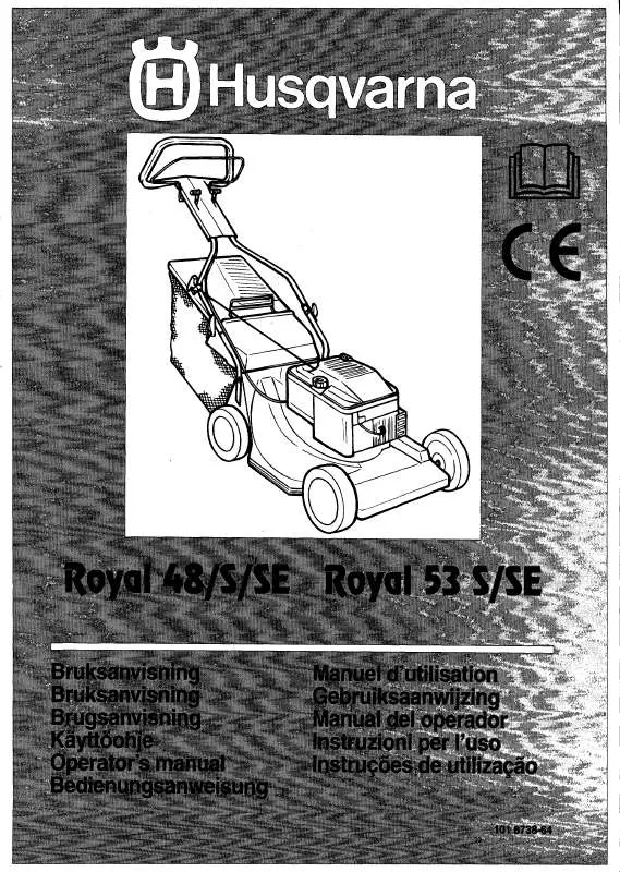 Mode d'emploi HUSQVARNA ROYAL 48 SE