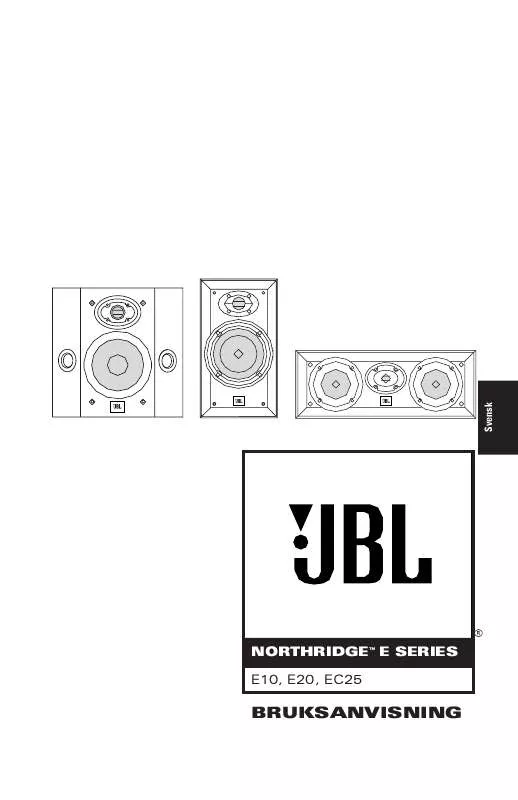 Mode d'emploi JBL EC 25 (220-240V)