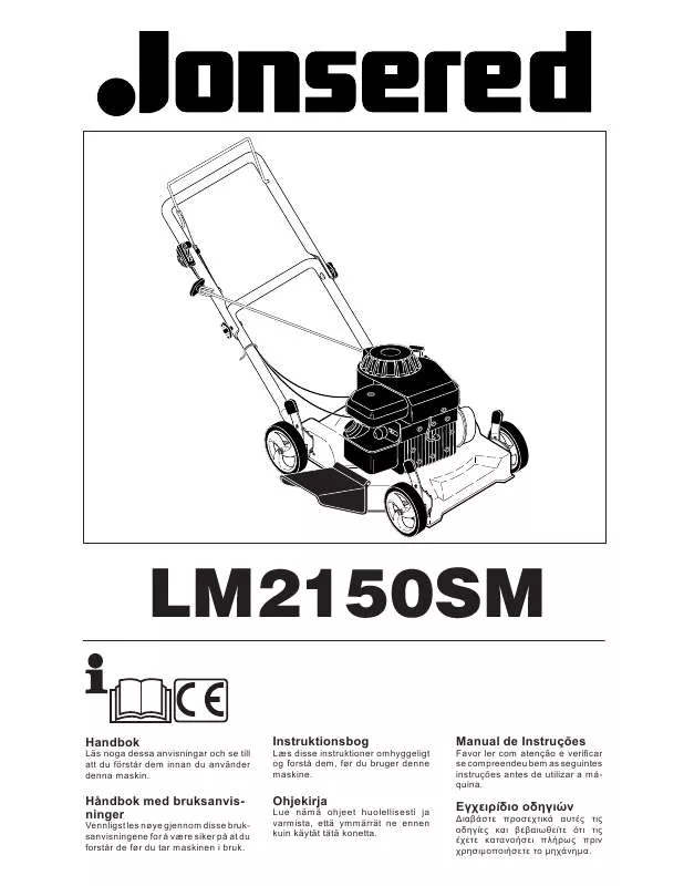 Mode d'emploi JONSERED LM 2150 SM