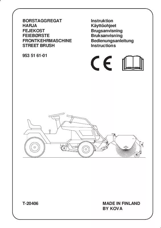 Mode d'emploi JONSERED T-20406