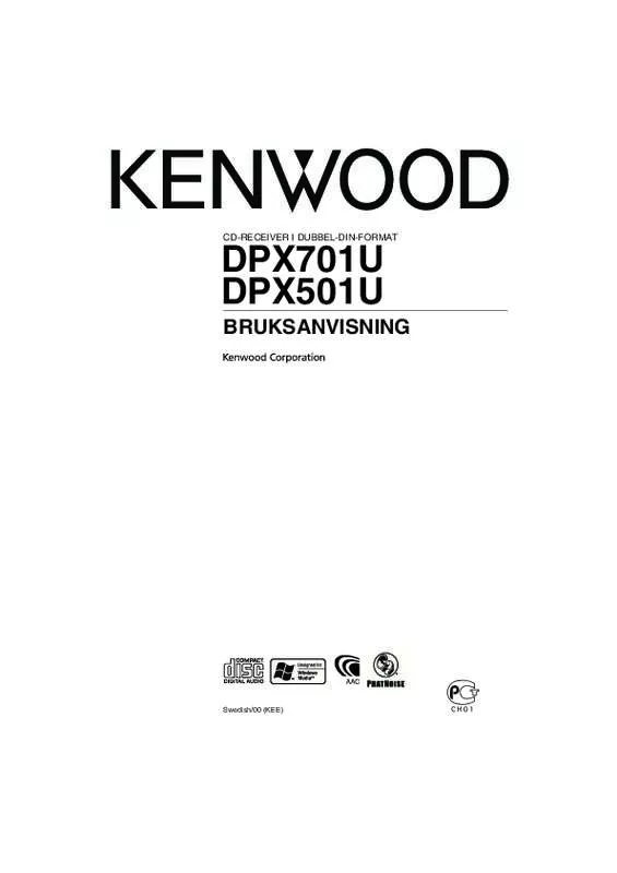 Mode d'emploi KENWOOD DPX701U