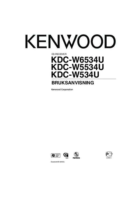 Mode d'emploi KENWOOD KDC-W5534U