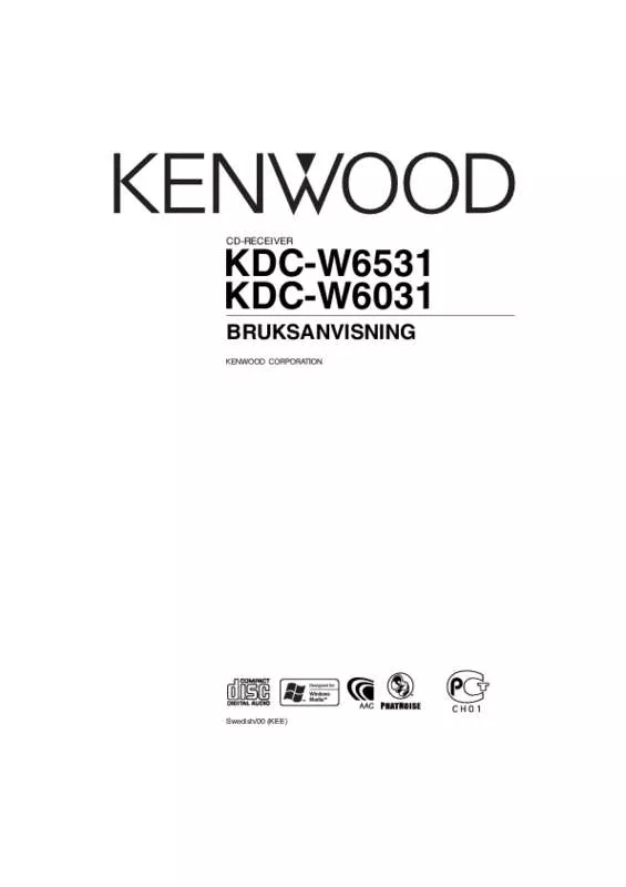 Mode d'emploi KENWOOD KDC-W6531