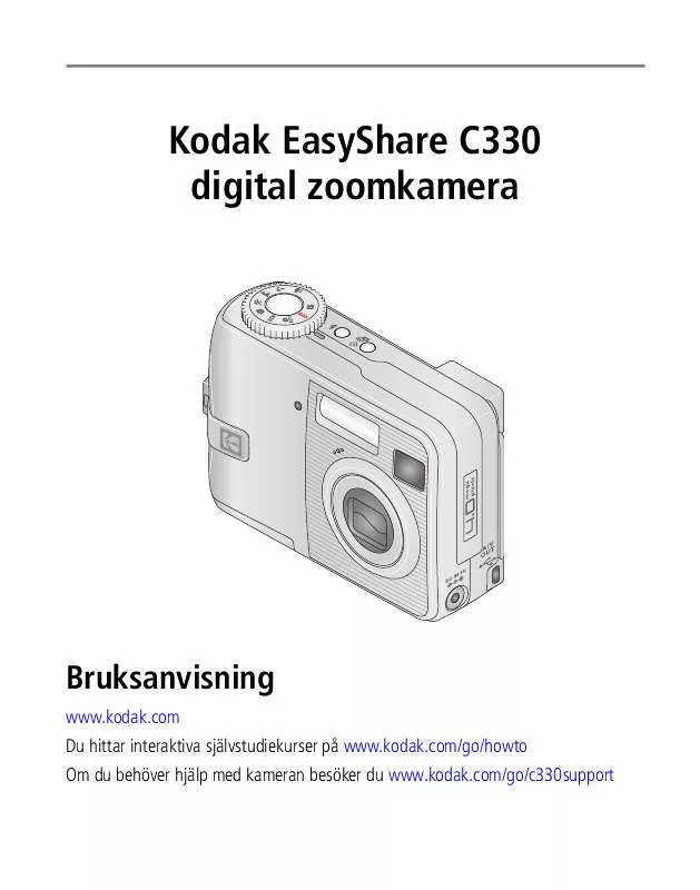 Mode d'emploi KODAK EASYSHARE C330