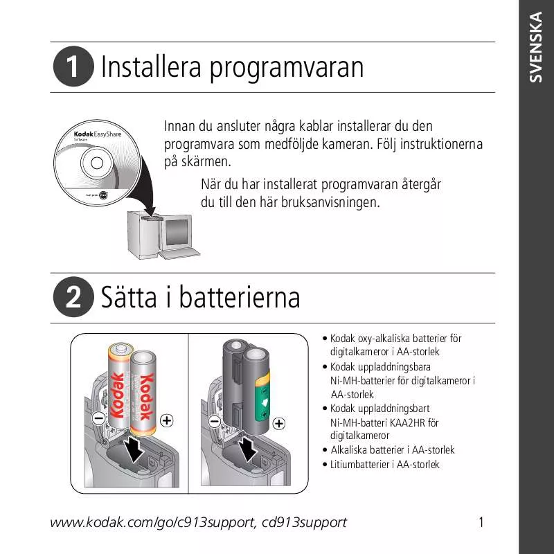 Mode d'emploi KODAK EASYSHARE C913