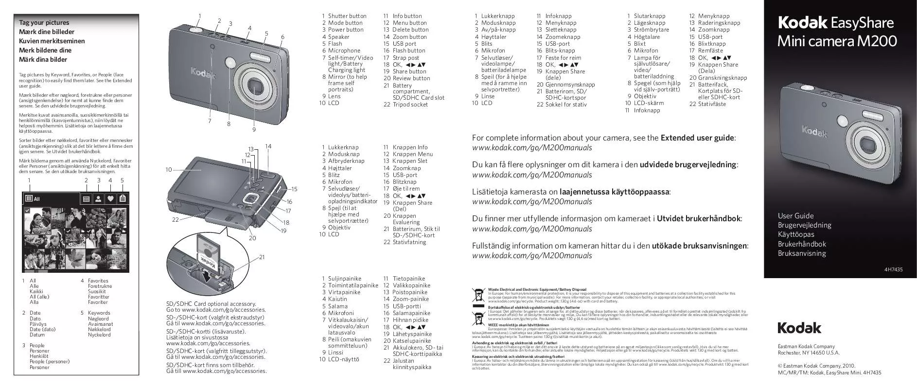 Mode d'emploi KODAK EASYSHARE DX7630