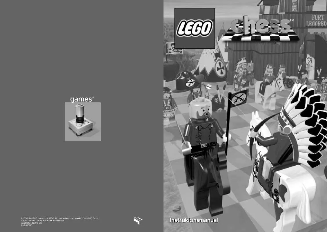 Mode d'emploi LEGO CHESS