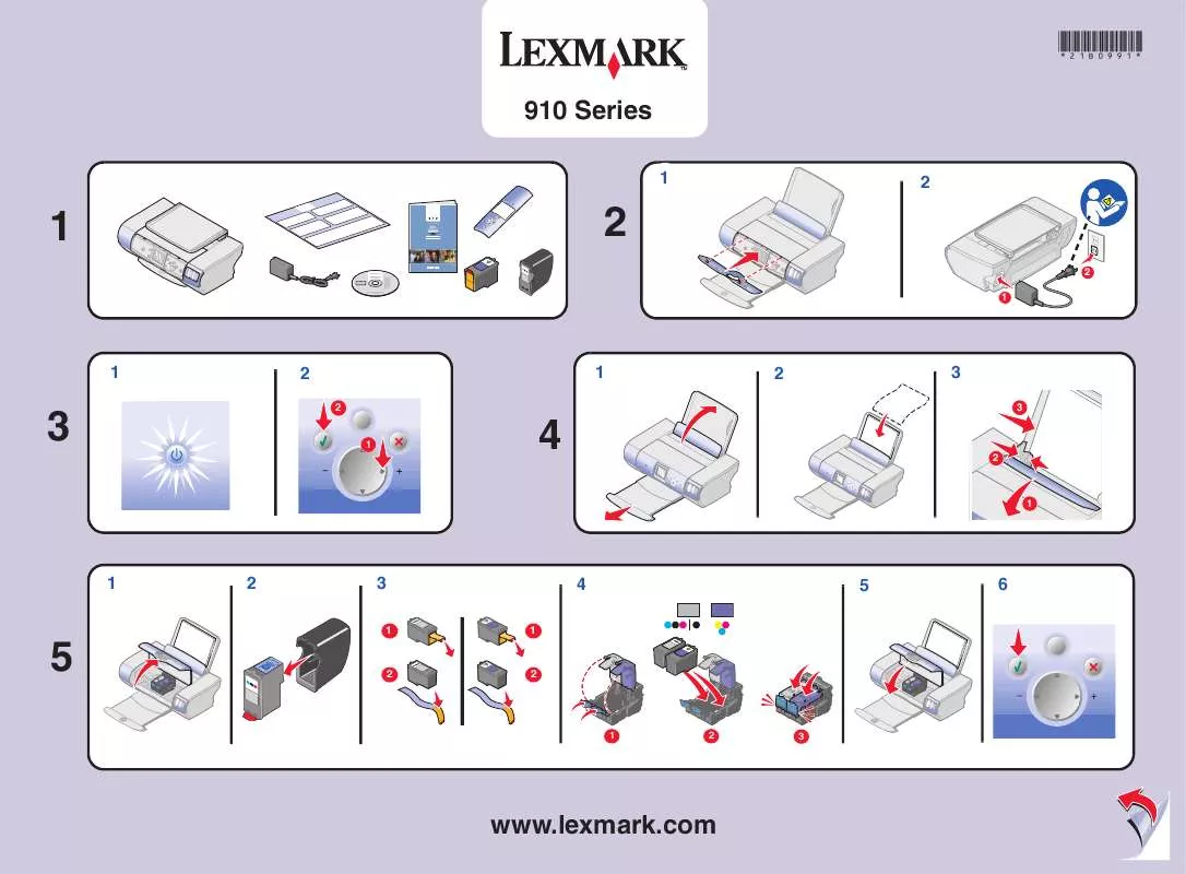 Mode d'emploi LEXMARK P915