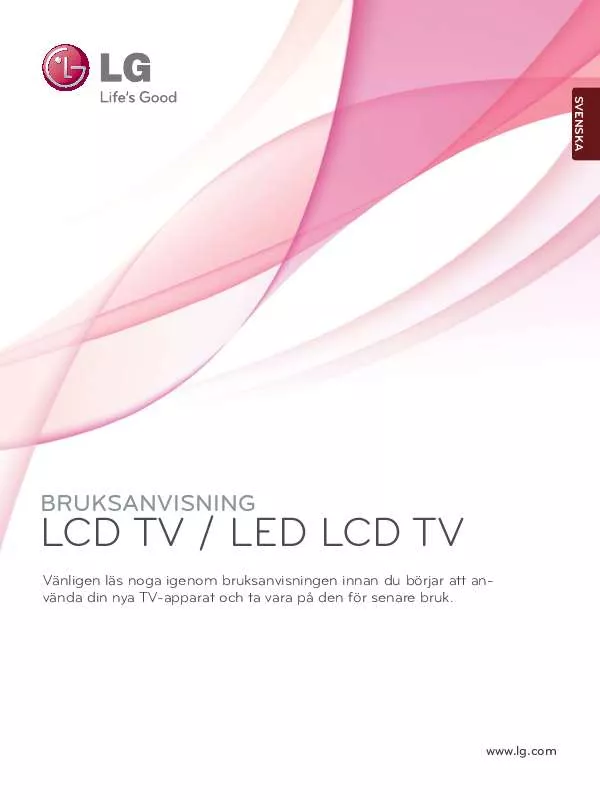 Mode d'emploi LG 32LD550N