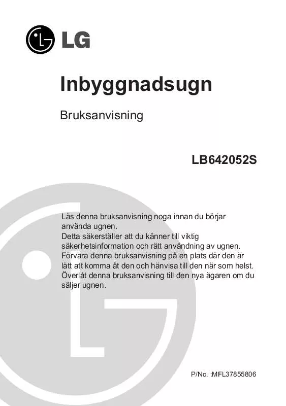 Mode d'emploi LG LB642052S
