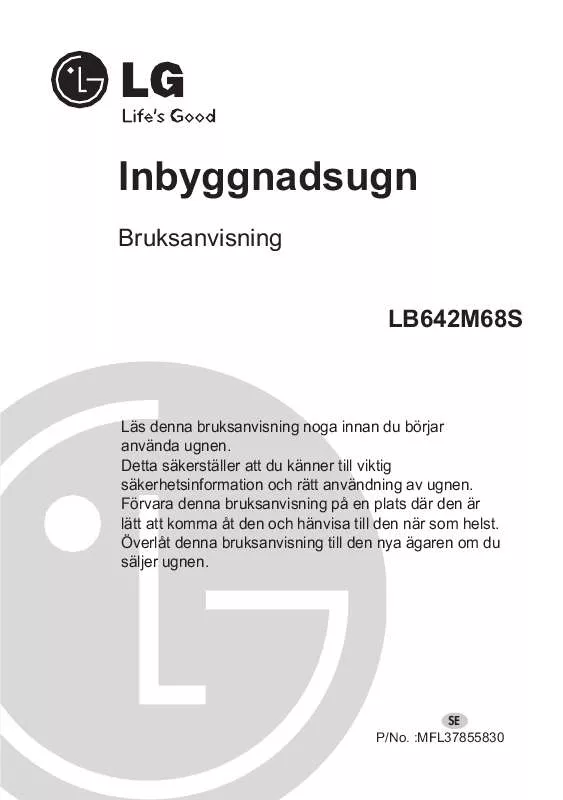 Mode d'emploi LG LB642M68S