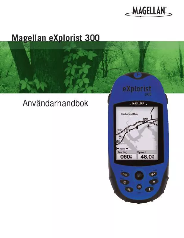 Mode d'emploi MAGELLAN EXPLORIST 300