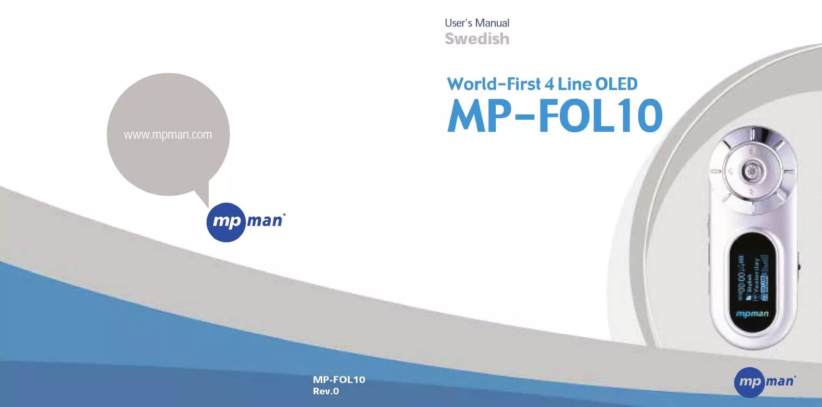 Mode d'emploi MPMAN MP-FOL10