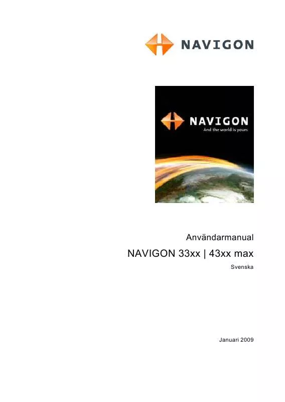 Mode d'emploi NAVIGON 4350