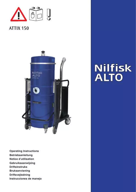 Mode d'emploi NILFISK ATTIX 150