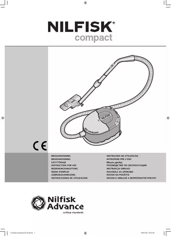 Mode d'emploi NILFISK COMPACT