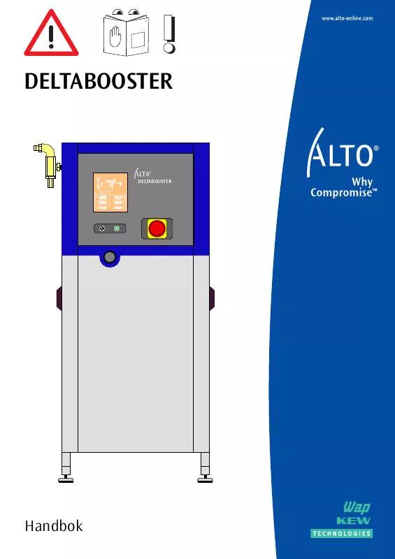 Mode d'emploi NILFISK DELTA BOOSTER