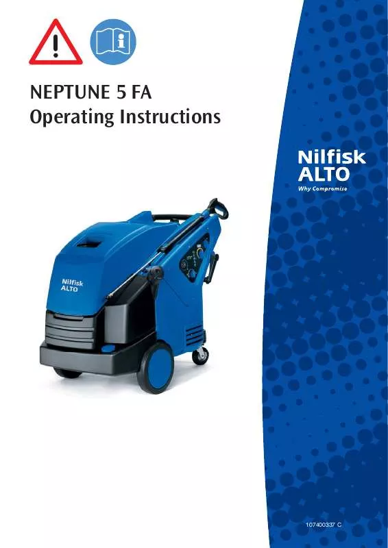 Mode d'emploi NILFISK NEPTUNE 5 FA