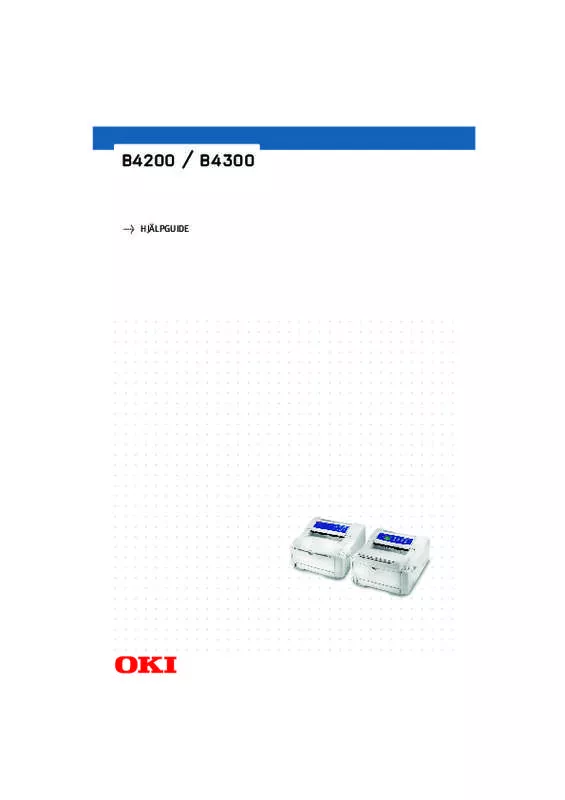 Mode d'emploi OKI B4300