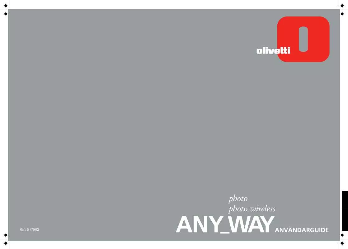 Mode d'emploi OLIVETTI ANY_WAY PHOTO