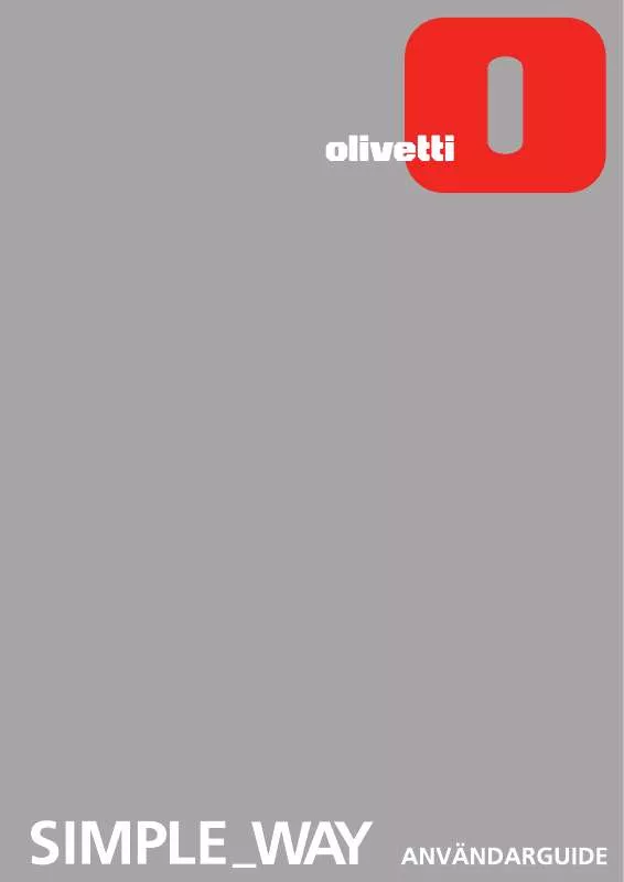 Mode d'emploi OLIVETTI SIMPLE_WAY WIFI