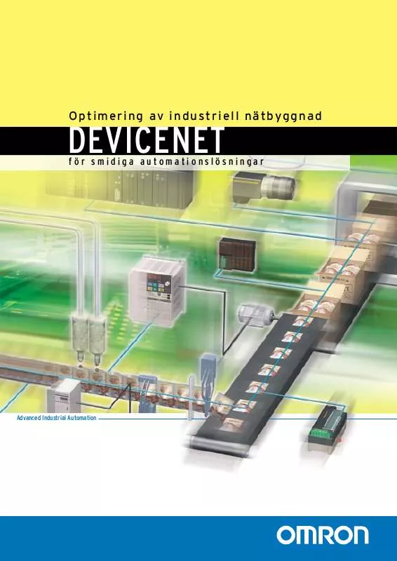 Mode d'emploi OMRON DEVICENET