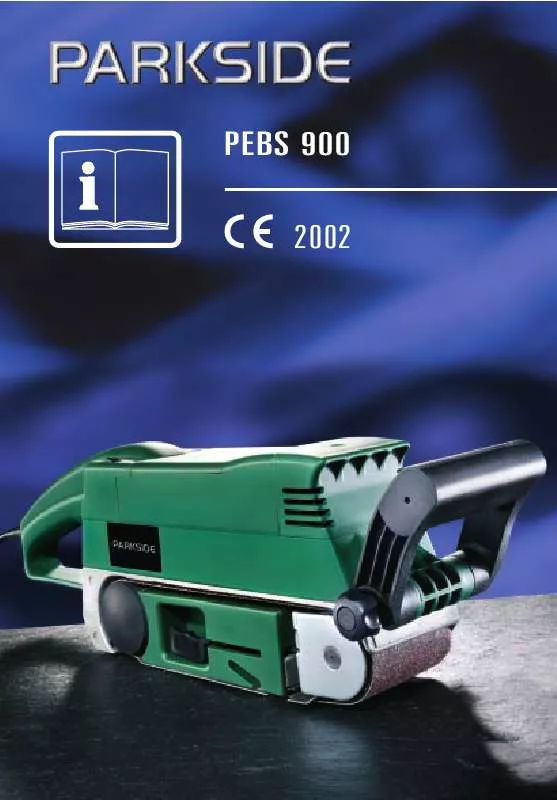 Mode d'emploi PARKSIDE KH 3115 BELT SANDER