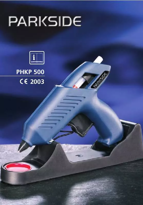 Mode d'emploi PARKSIDE KH 3119 HOT GLUE GUN