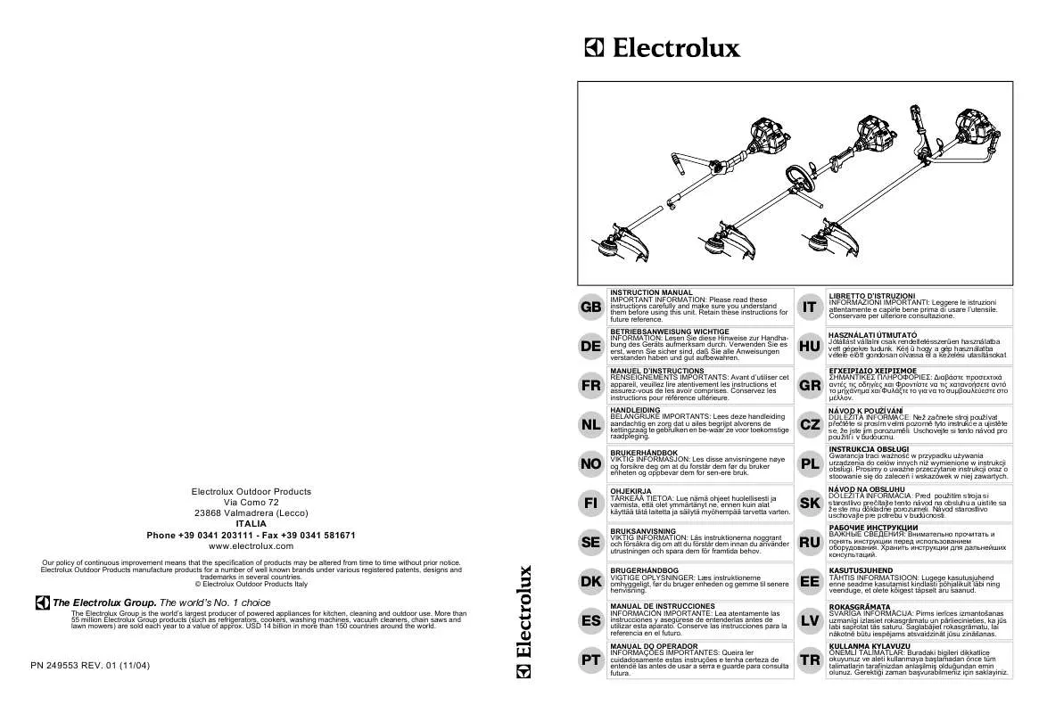 Mode d'emploi PARTNER B 300L