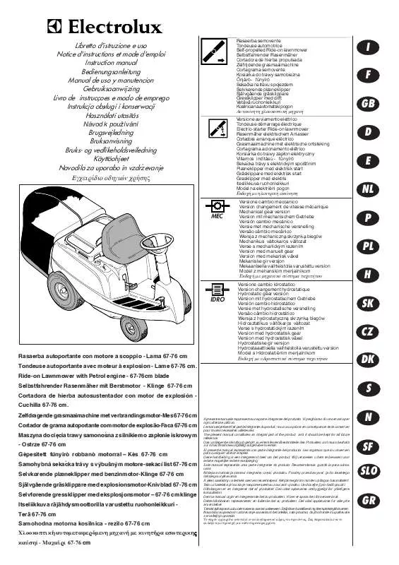 Mode d'emploi PARTNER P1276HCRD