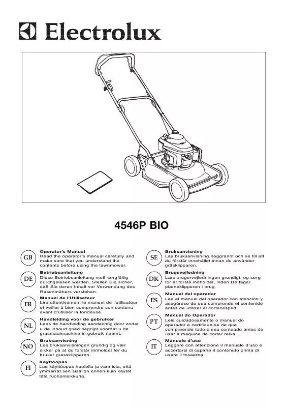 Mode d'emploi PARTNER P4546PBIO