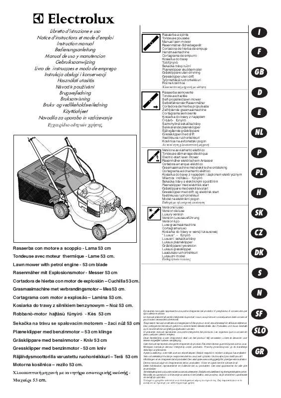 Mode d'emploi PARTNER P6053SD