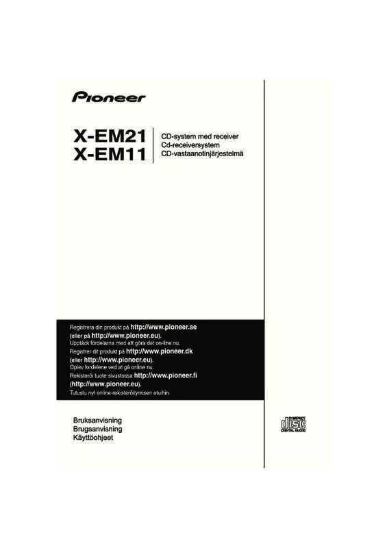 Mode d'emploi PIONEER X-EM11